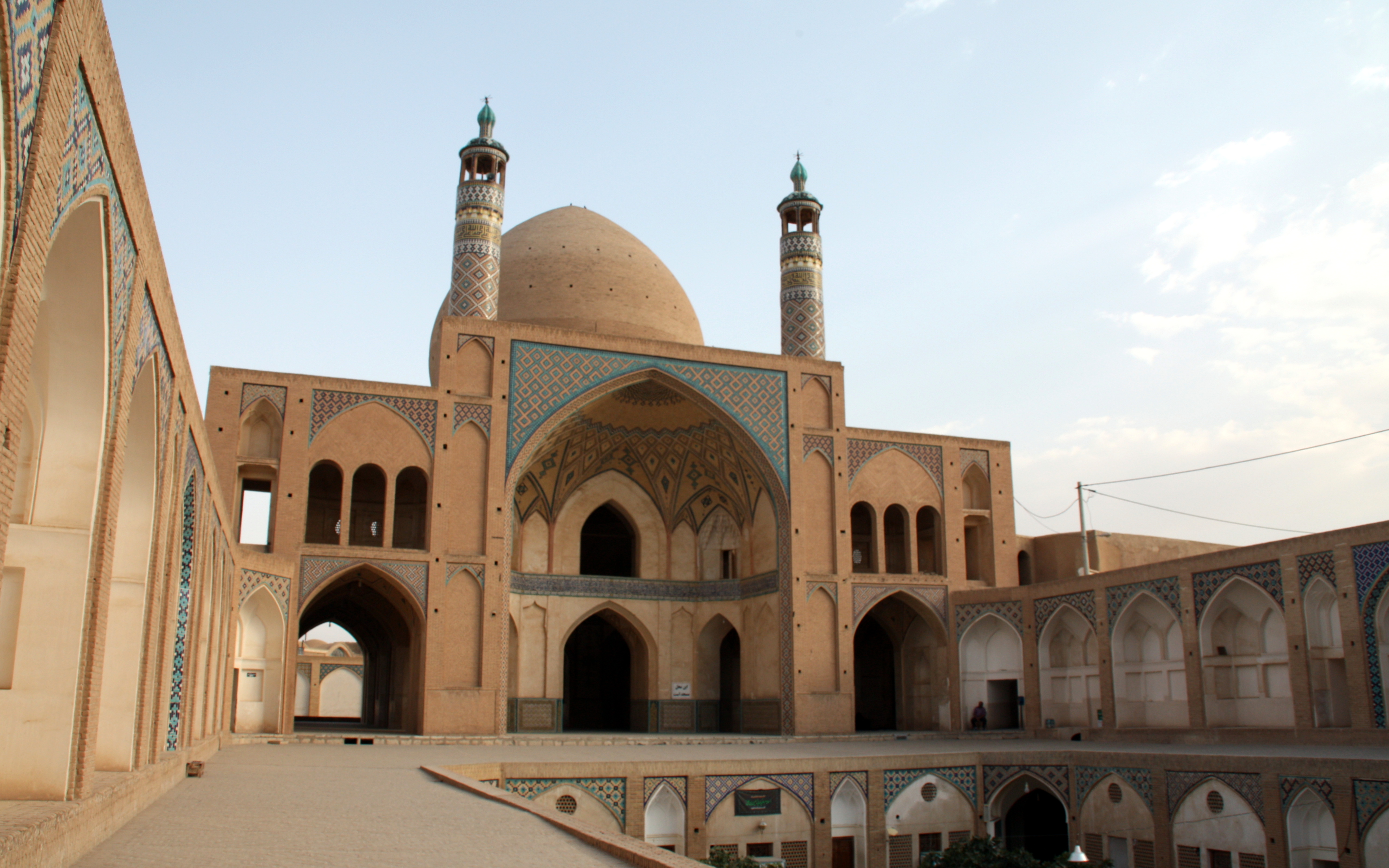 2016-07-20 (mesquita Agha Bozorg de Kashan)