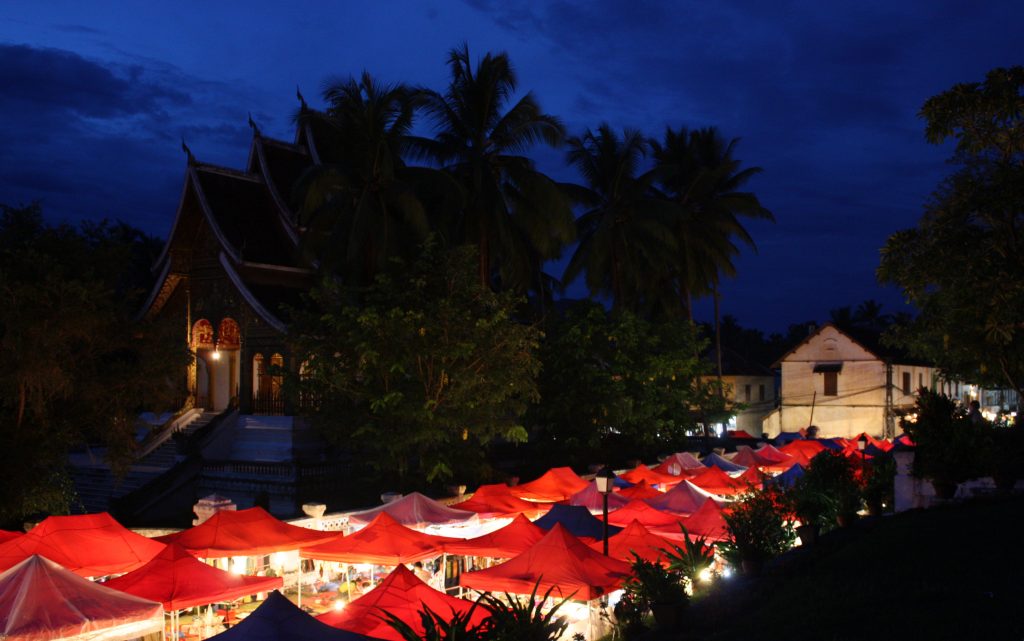 Mercat nocturn Luang Prabang