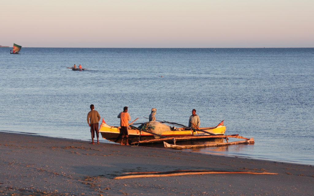 Pescadors a Morombé
