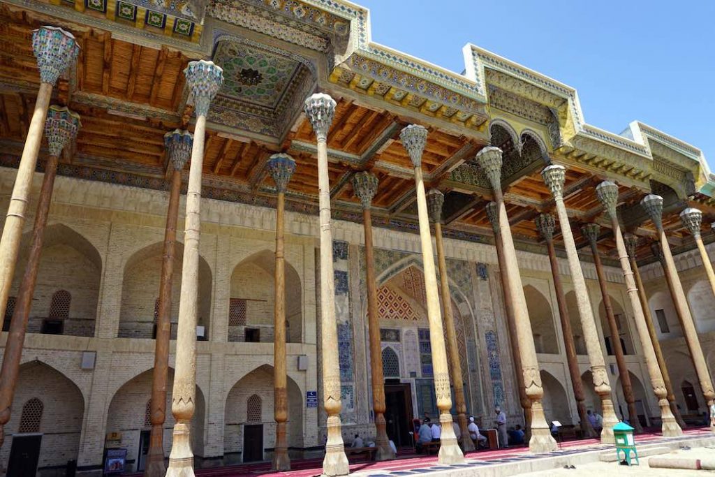 Bolo-Hauz mosque Bukhara
