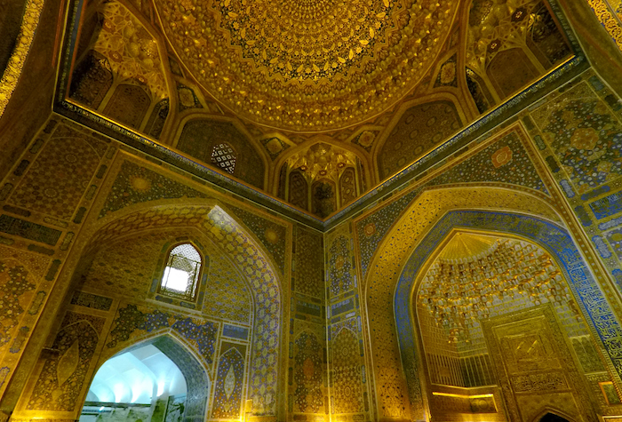 Tilya-Kori mosque Samarkand